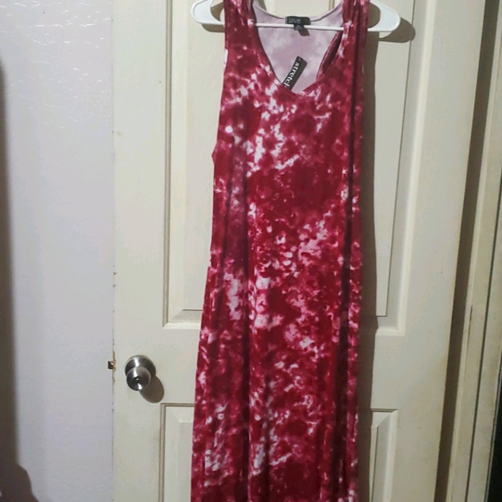Hooded Tie Dyed Sundress